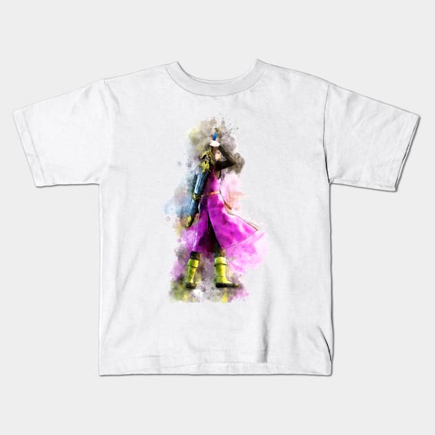 Luminary - DQXI Watercolor Kids T-Shirt by Stylizing4You